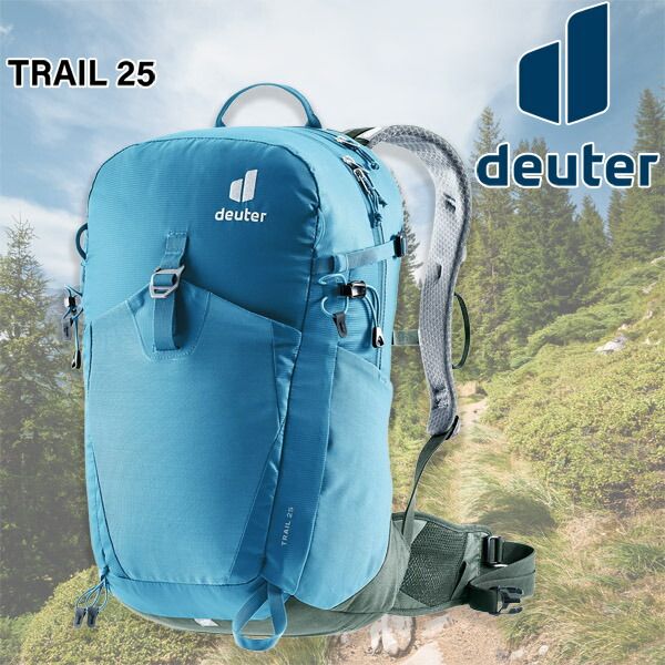 げ ドイター トレイル25 Deuetr リュック バックパック 3253 ウェーブ
