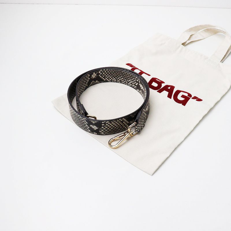 美品 アパルトモン LAppartement GOOD GRIEF! グッドグリーフ Belt with It Bag バッグ/グレー バッグベルト【2400013952552】