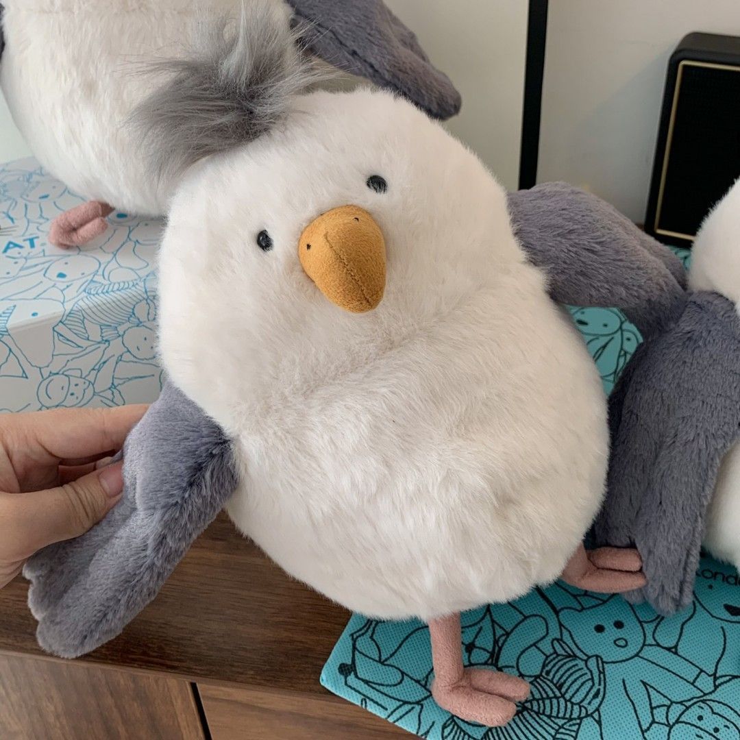  Chip seagull 鳥 カモメ ぬいぐるみ Jellycat Chip Seagull チップシーガル カモメ とり | ETOFFE