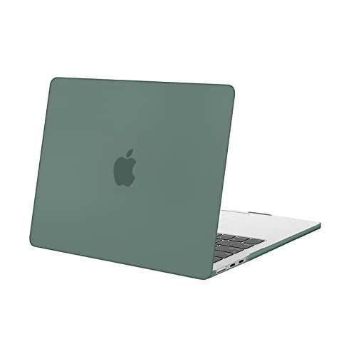 エメラルド グリーン MOSISO 適用機種 MacBook Air 13.6インチ ケース2023 2022 リリース A2681 M2 チップ Liquid Retina Display u0026 Touch ID付き 保護 プラスチック ハードシェルケース カ