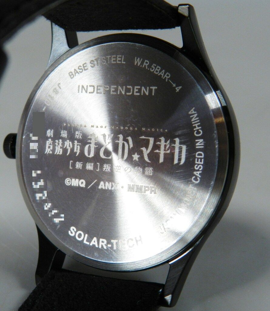 INDEPENDENT コラボウオッチ 鹿目まどか＆暁美ほむらモデル 劇場版 魔法少女まどか☆マギカ[新編]叛逆の物語 - INDEPENDENT コラボ