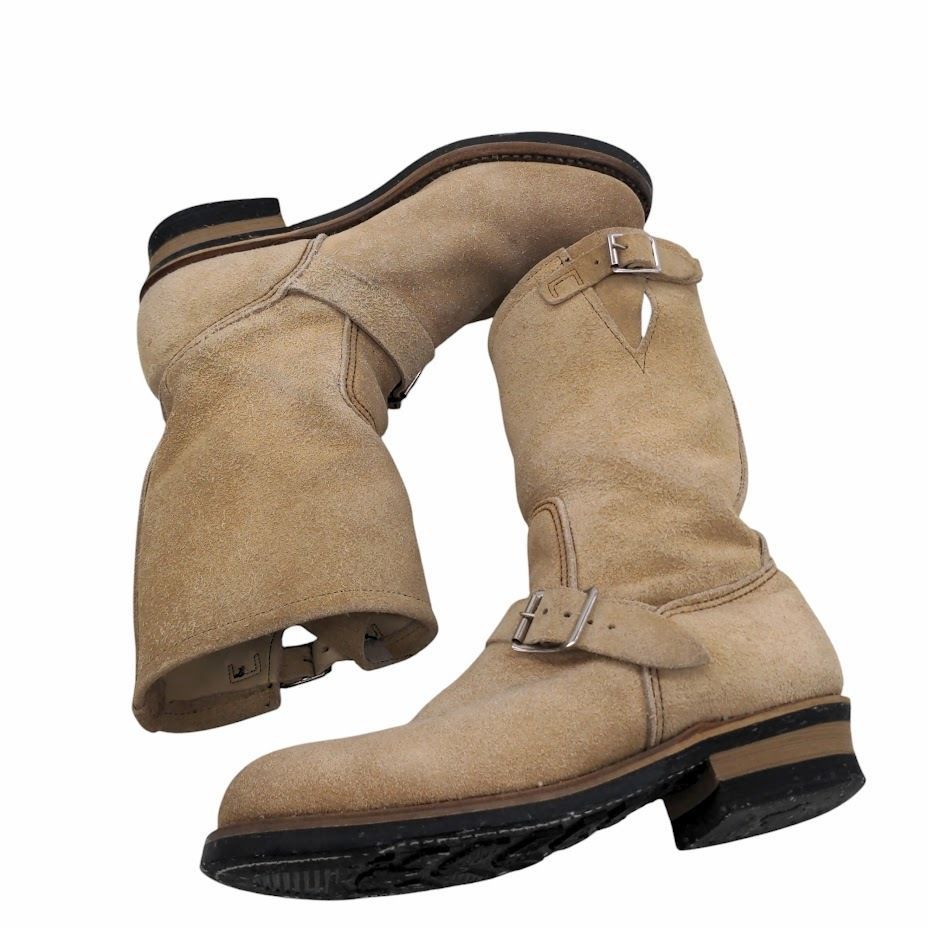RED WING SHOES ベージュ ワークブーツ 9 US RED WING SHOES ベージュ