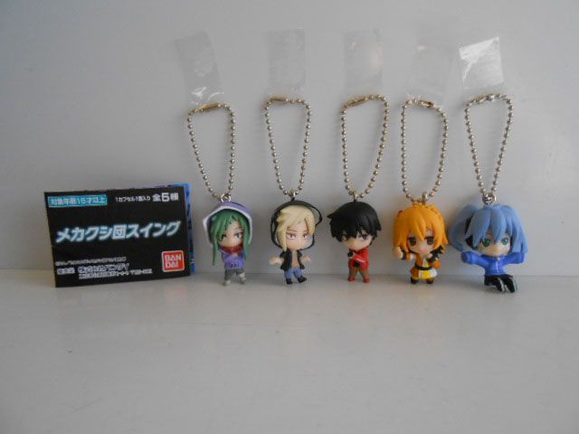 ♯Kkt19CZメカクシティアクターズメカクシ団スイング全5種 ♯Kkt19CZメカクシティアクターズメカクシ団スイング全5種