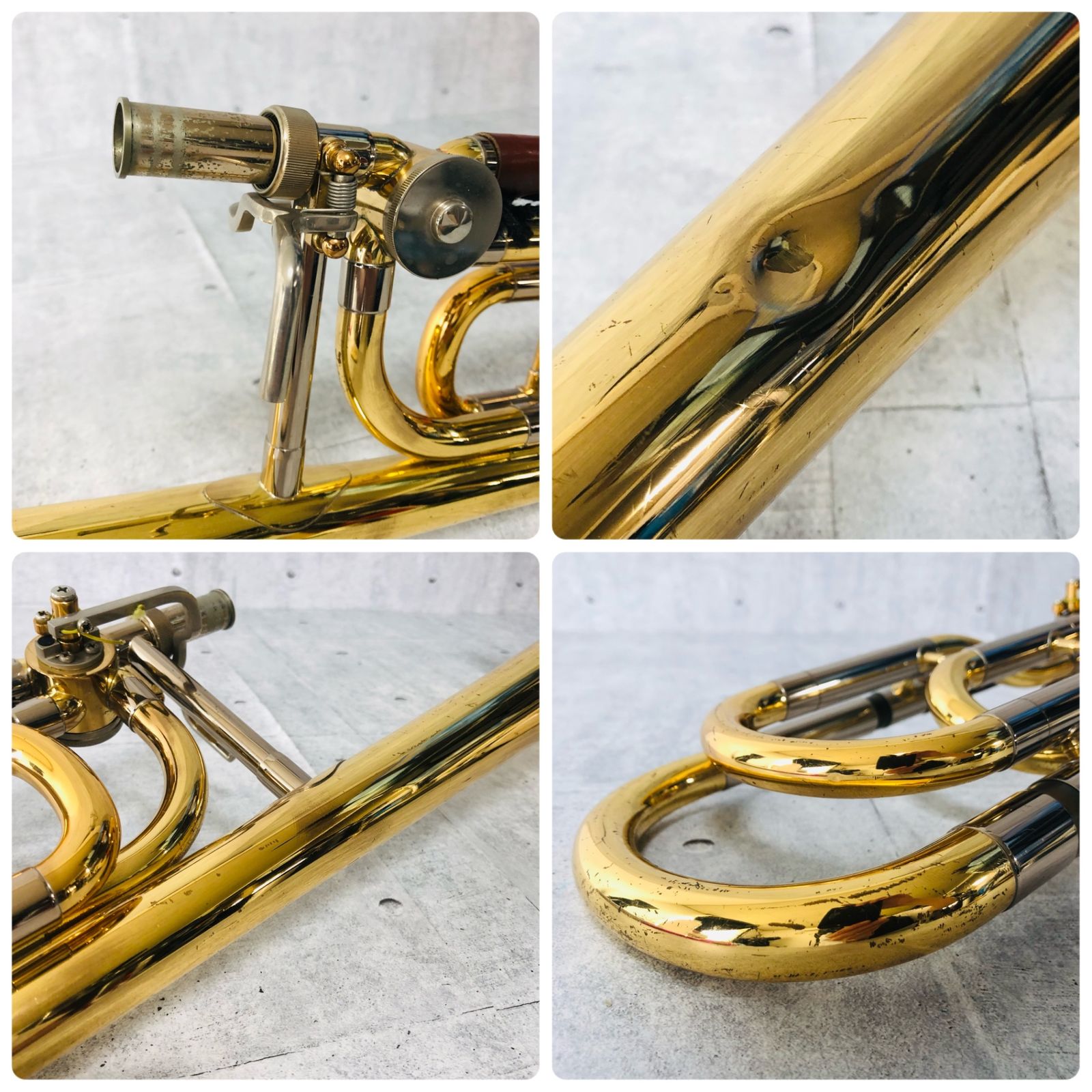 YAMAHA ヤマハ　YSL-646 テナーバストロンボーン　マウスピース YAMAHA YSL-646 テナーバストロンボーン 中細管 金管楽器 ヤマハ