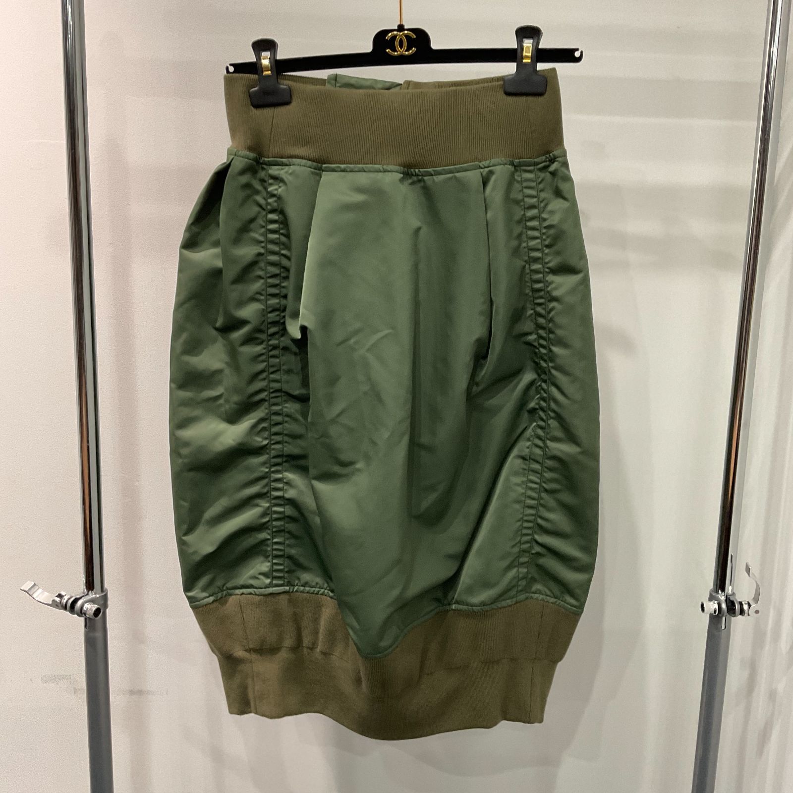 サカイ スカート グリーン スカート D25082080