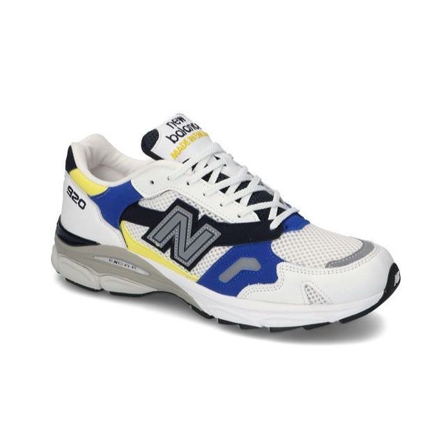 新品未使用！ New Balance M920 SB ニューバランス ニューバランス M920SB ホワイト×ブルー Dワイズ MADE IN UK  ランニングスニーカー、ジョギング イングランド製 (1164) - メルカリ