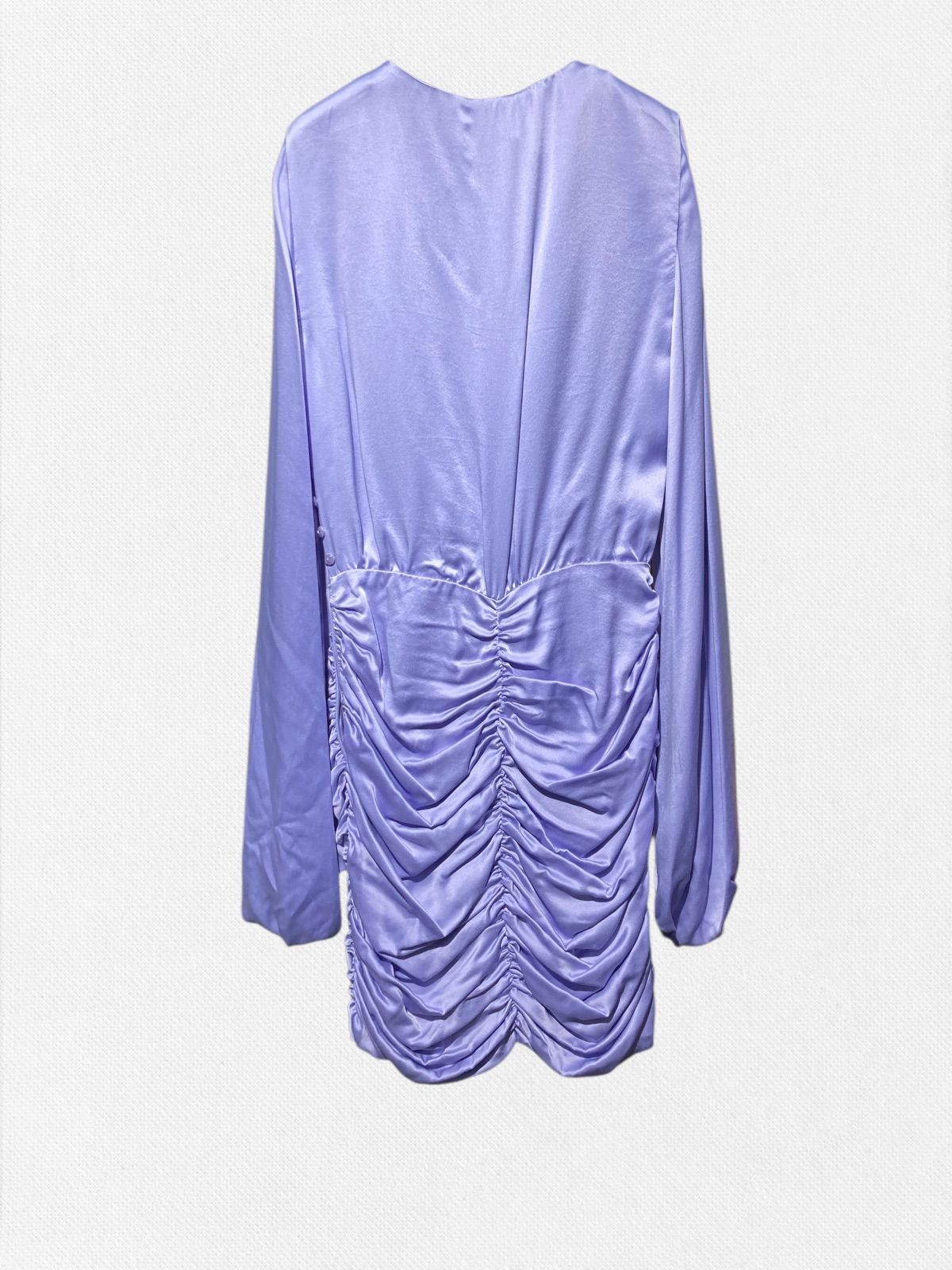 エリザベッタフランキ ELISABETTA FRANCHI ワンピース 40サイズ ラベンダー レディース フラワーワンピース イタリア製