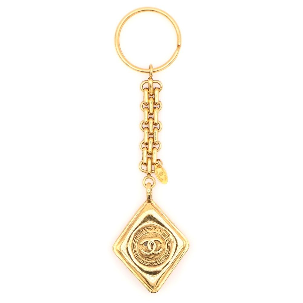 CHANEL (シャネル) ココマーク ひし形 チャーム バッグチャーム