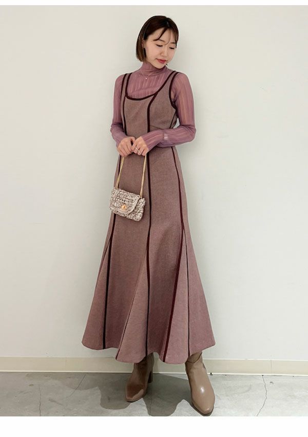 SALE50%OFF】【即納】 スナイデル SNIDEL ワンピース 24秋冬 U SALE50%OFF】【即納】 スナイデル SNIDEL ワンピース 24秋冬 U