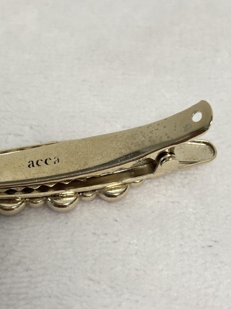 accc ベリー バレッタ　超美品 ☆acca アッカ 三越銀座店 カスタミックスベリー 4点セット ミニ