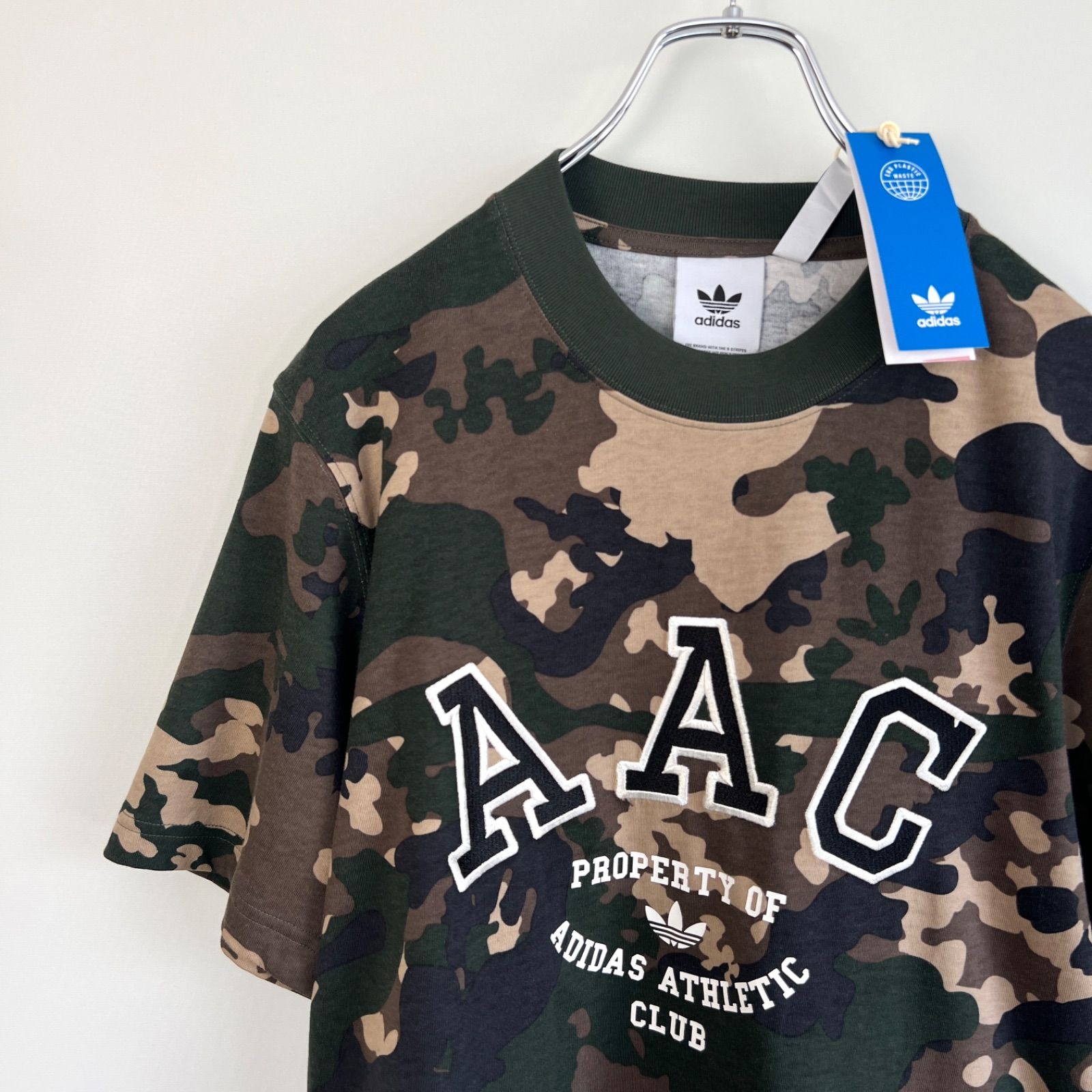 刺繍トレフォイルロゴ adidas