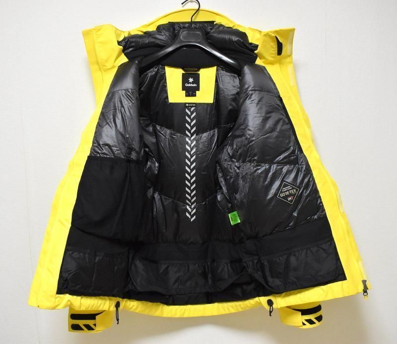 GOLDWIN GORE-TEX ウラノスダウンジャケット L G10310P ゴールド