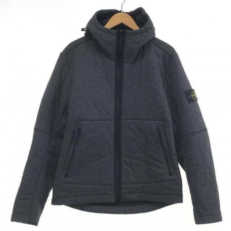 【中古】STONE ISLAND ウールジャケット M 671541832 グレー ストーンアイランド[10]