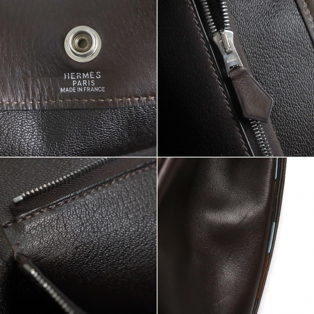 美品▽HERMES エルメス フールトゥ MM ヴィブラート セリエボタン