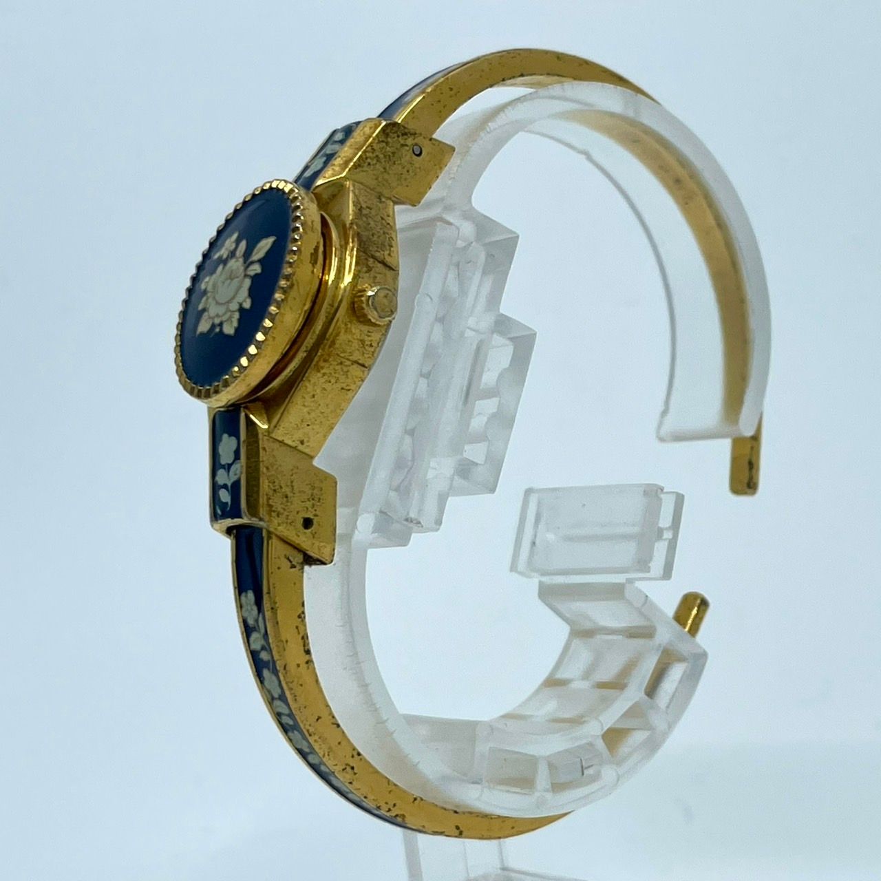 【美品】Andre Mouche アンドレムッシュ カメオ クォーツ腕時計 美品】￼￼ ANDRE MOUCHE アンドレムッシュ ￼￼手巻き￼￼時計