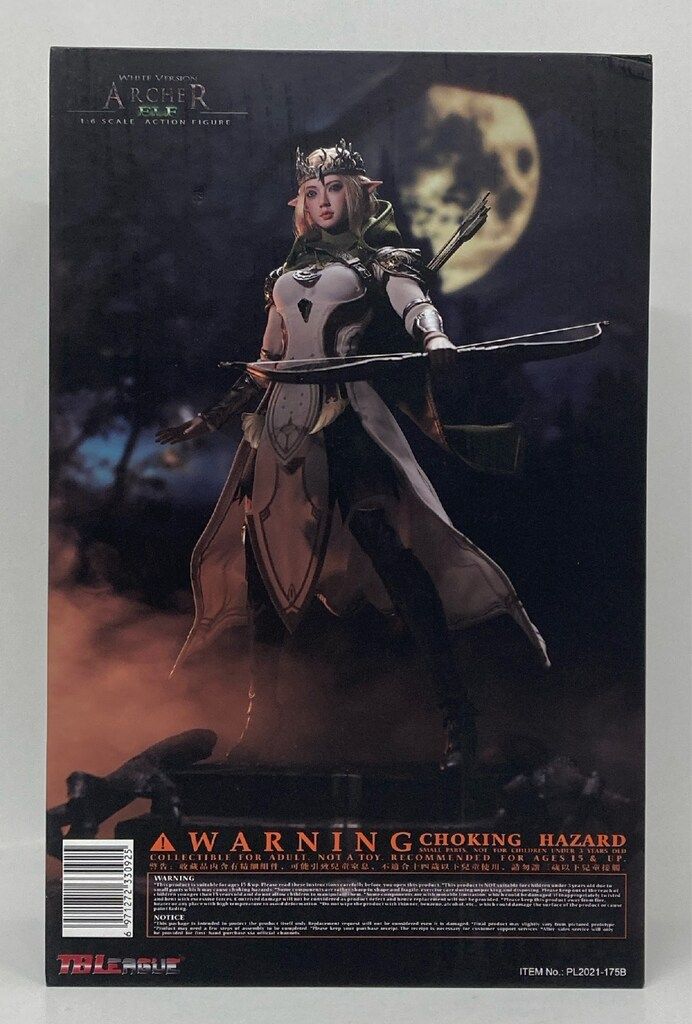TB LEAGUE 1 6 SCALE ACTION FIGURET ARCHER ELF WHITE VERSION 175B
