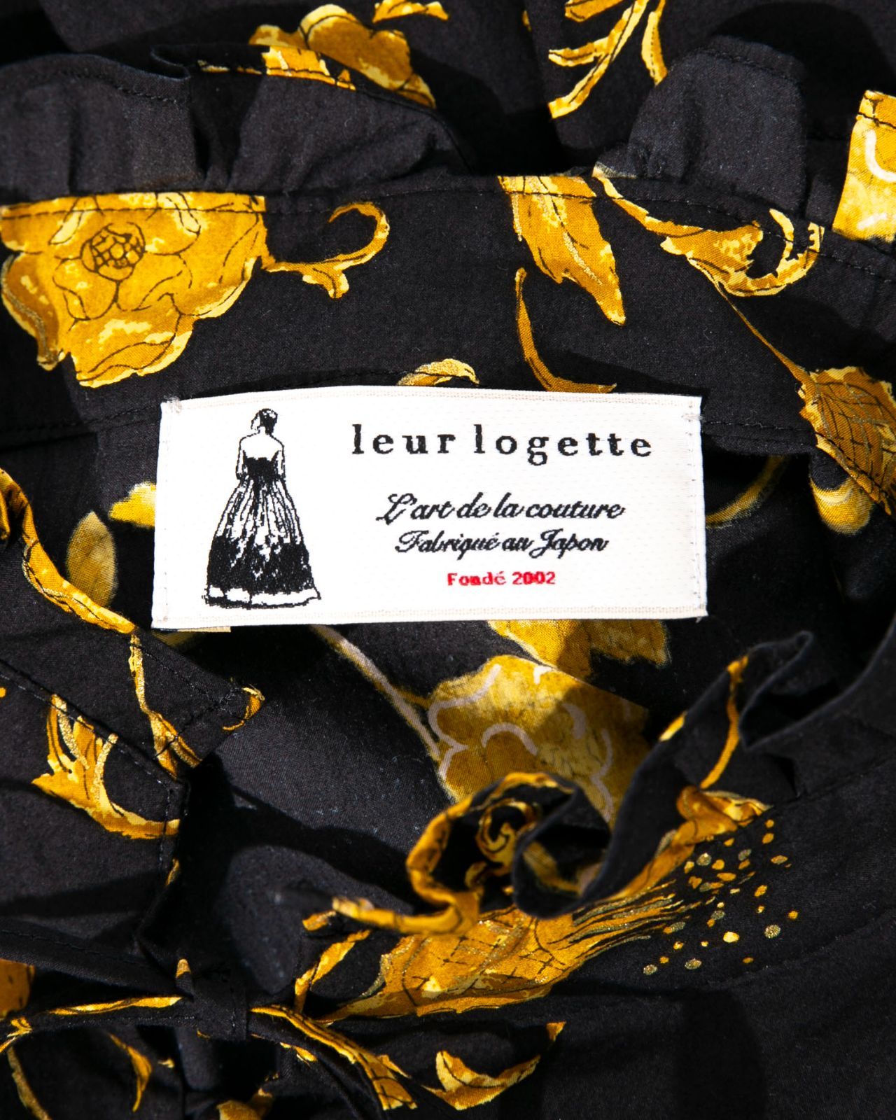 新品同様 ルールロジェット フラワー ブラウス leur logette - 極美品 ルールロジェット シャーロットフラワー