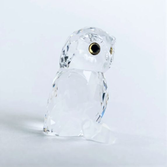 スワロフスキー Swarovski フクロウ赤ちゃん Idyllia フクロウの