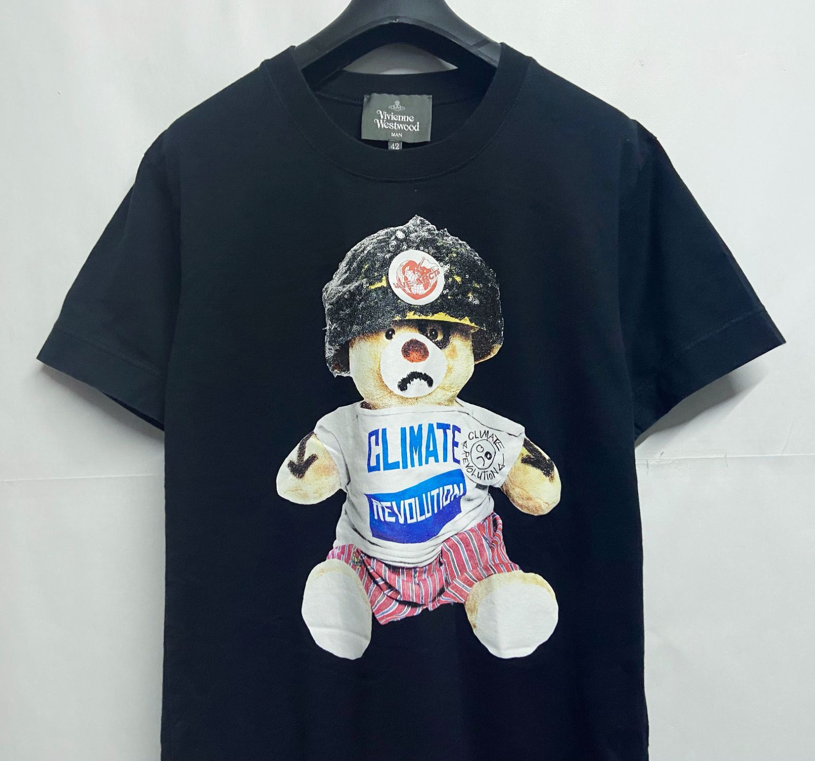 Vivienne Westwood MAN｜ヴィヴィアンウエストウッドマン CLIMATE REVOLUTION BEAR ベア Tシャツ