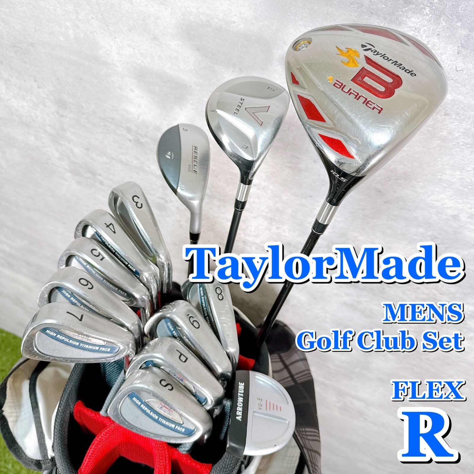 レフティ】ORLIMAR ORM-800 10本セット CB/HC付【オリマー】【ゴルフ