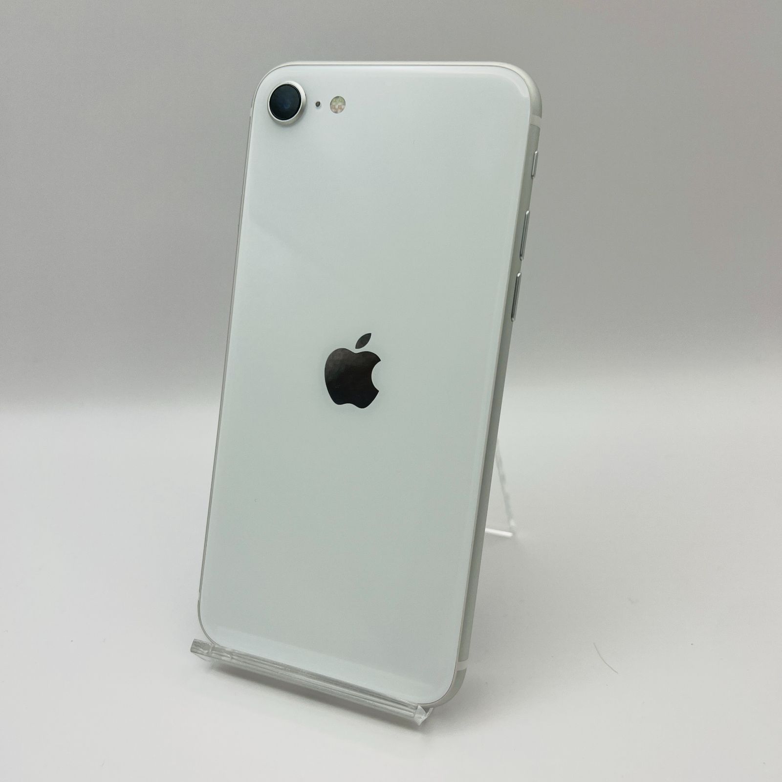 中古美品 Apple iPhoneSE2 128GB MHGU3J/A ホワイト SIMフリー ...