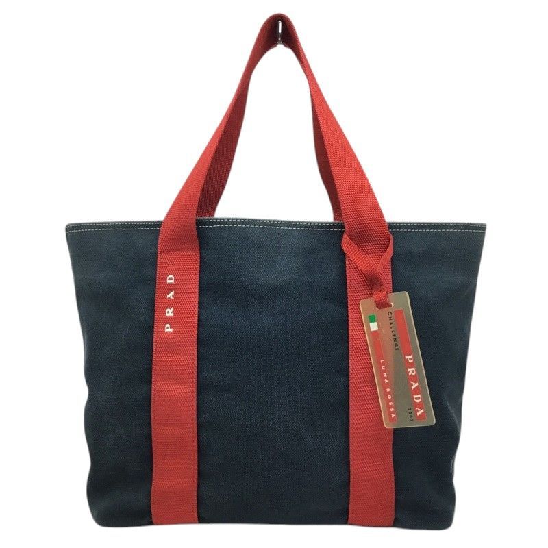 美品　PRADA SPORTS　デニム手提げバッグ PRADA【プラダ】PRADA スポーツ デニムトートバッグ