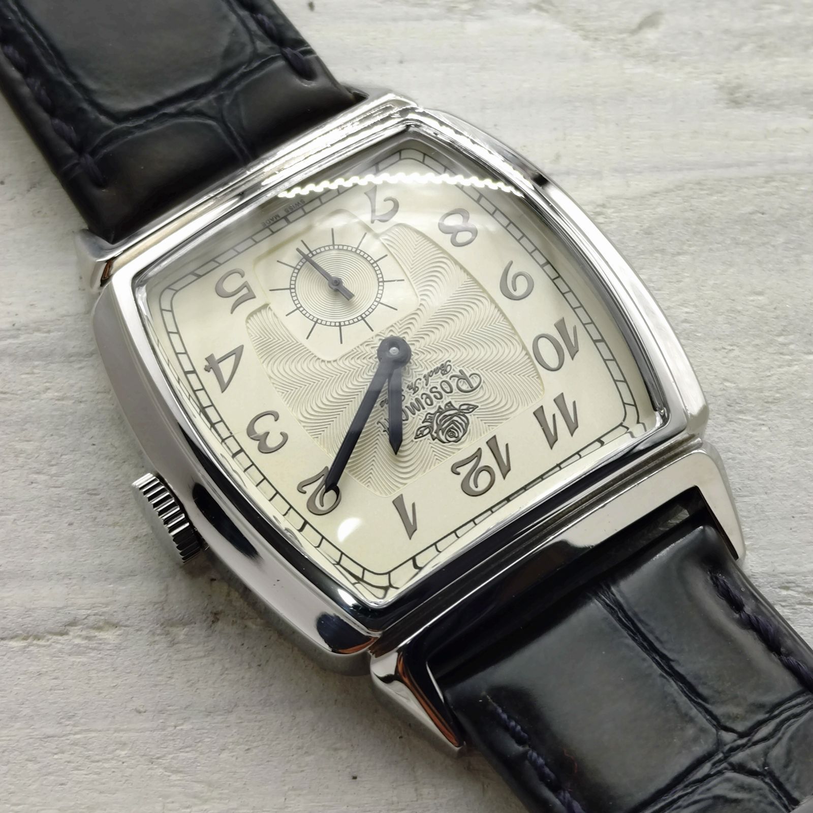 Rosemont Back In Time】 ロゼモン B903 メンズ クオーツ 中古 稼働品