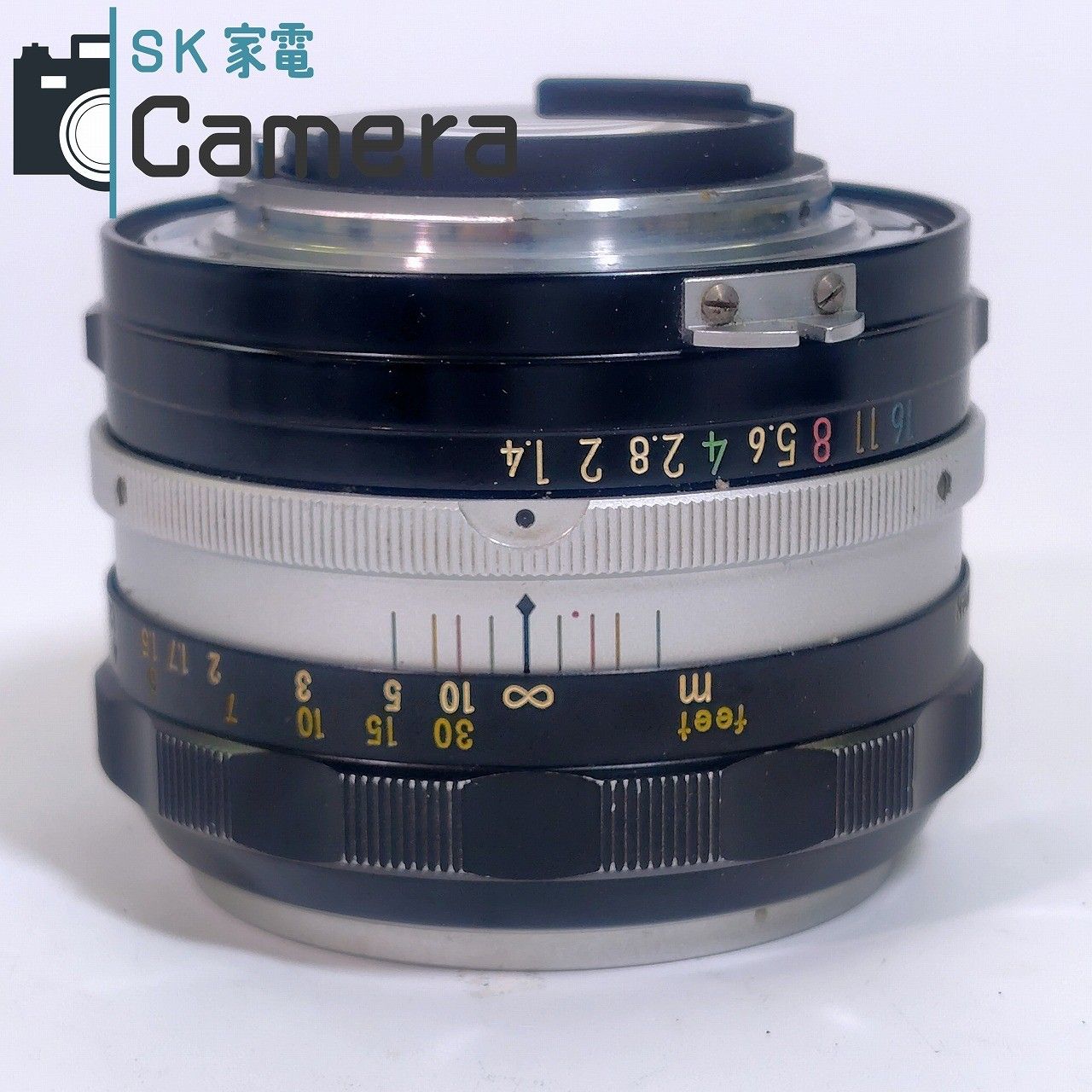 Nikomat FT Nikkor 50mmF1.4 非AI 動作確認済み美品 Nikon NIKKOR-S Auto 50mm F1.4 非Ai ニコン キャップ
