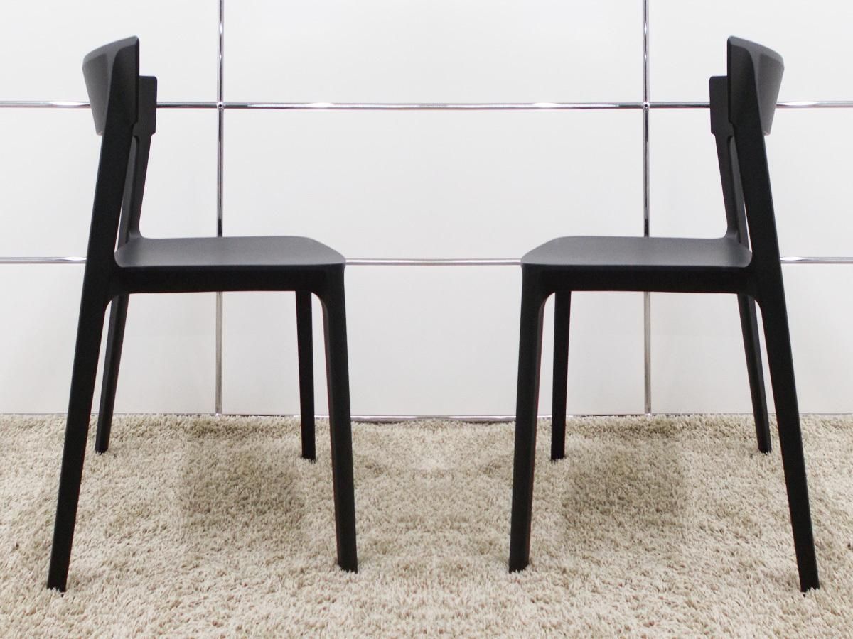 カリガリス スキン チェア ブラック2脚セット MARWIL-DEMENAGEMENTS_CH