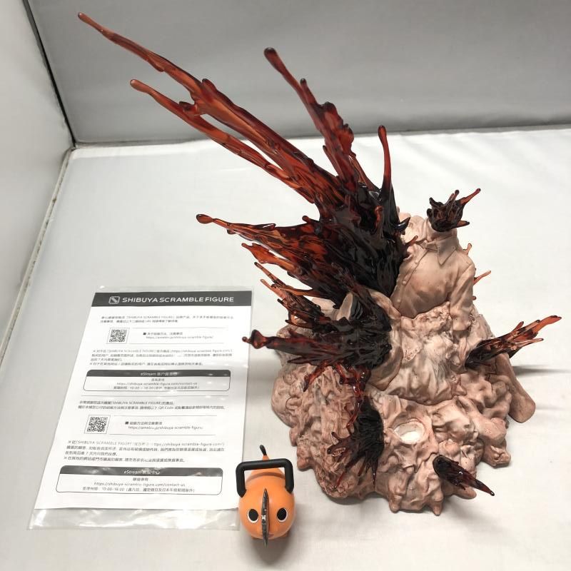 【未開封】渋谷スクランブル　フィギュア　チェンソーマン　デンジ　ポチタ付き 未開封】渋谷スクランブル フィギュア チェンソーマン デンジ