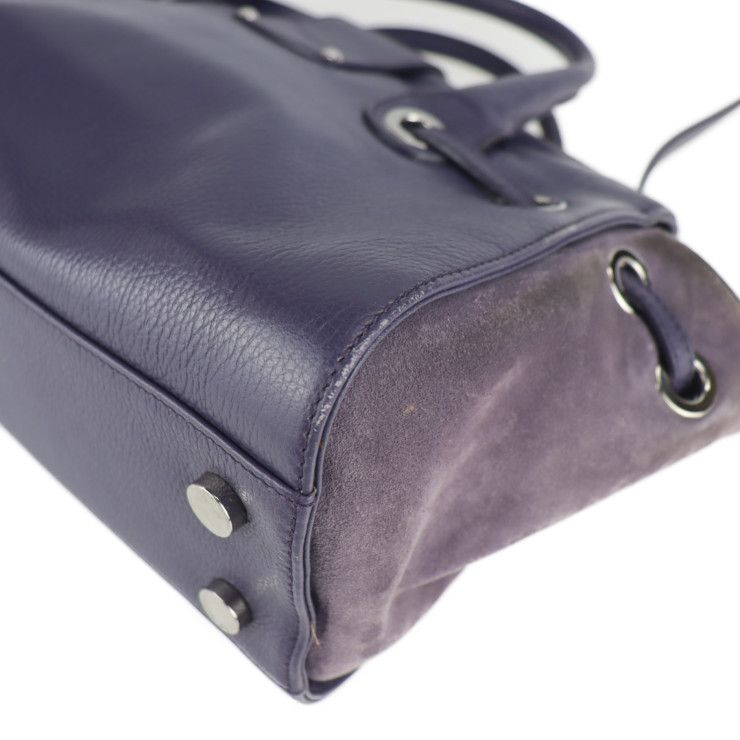 節約 JIMMY CHOO ジミーチュウ ハンドバッグ - レザー スウェード  