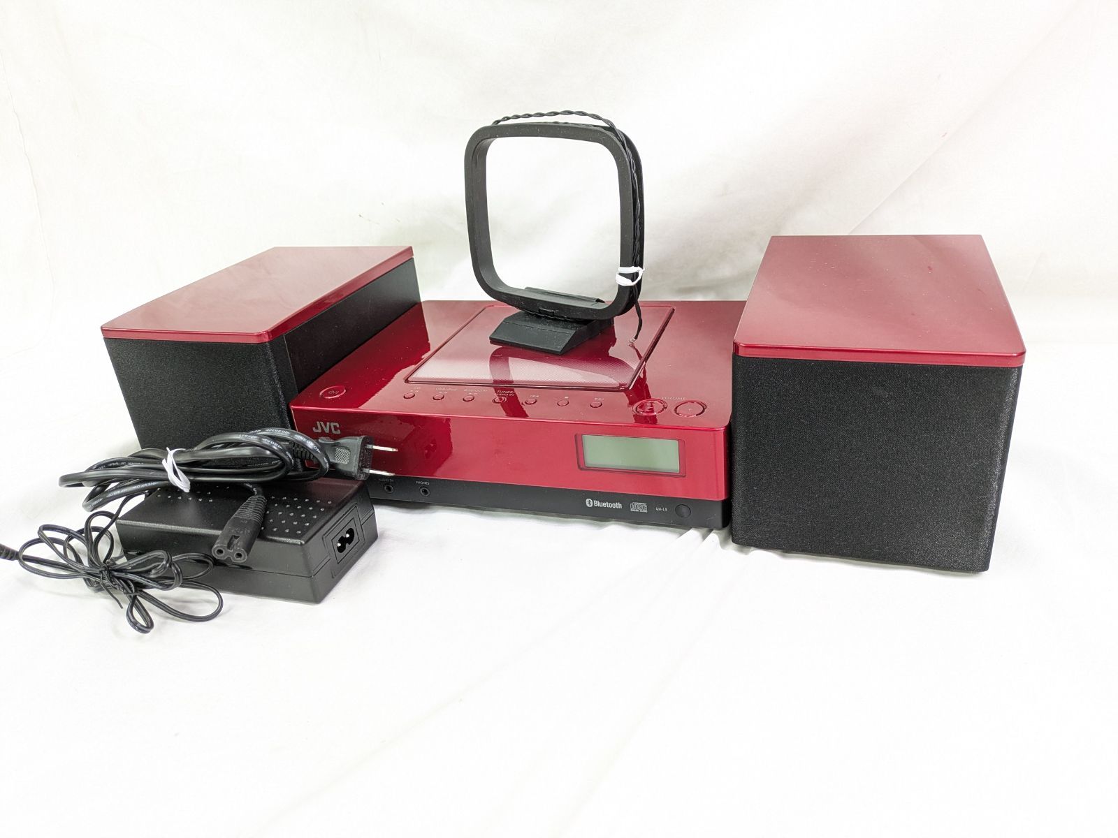 パイオニア X-CM35 CDミニコンポ Bluetooth搭載 レッド Pioneer