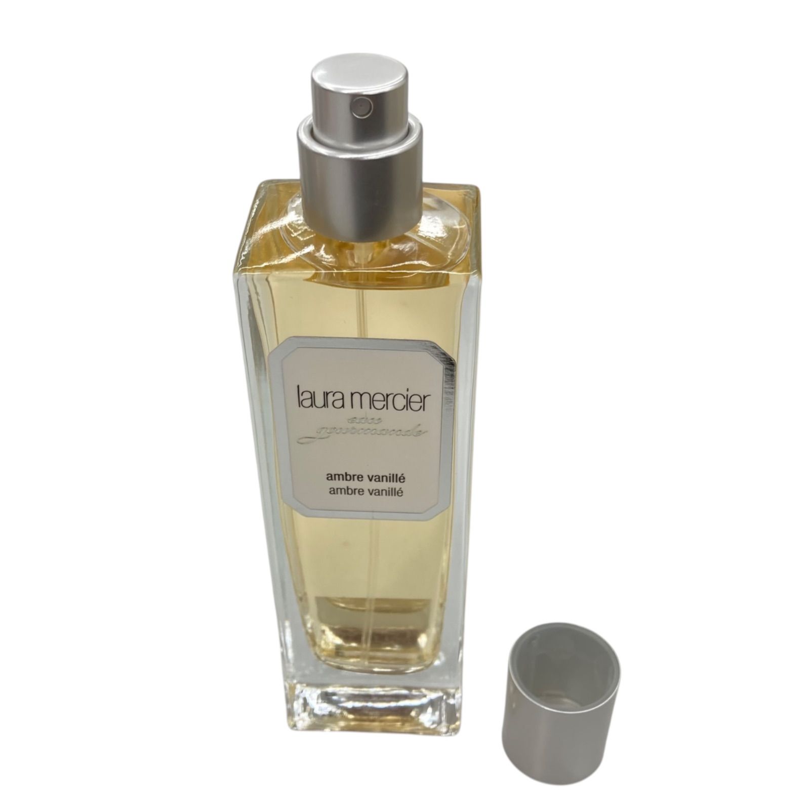 【残量9.7割】　ローラメルシエ オードトワレ アンバーバニラ 50ml 試してみた】オードトワレ アンバーバニラ ローラ メルシエの