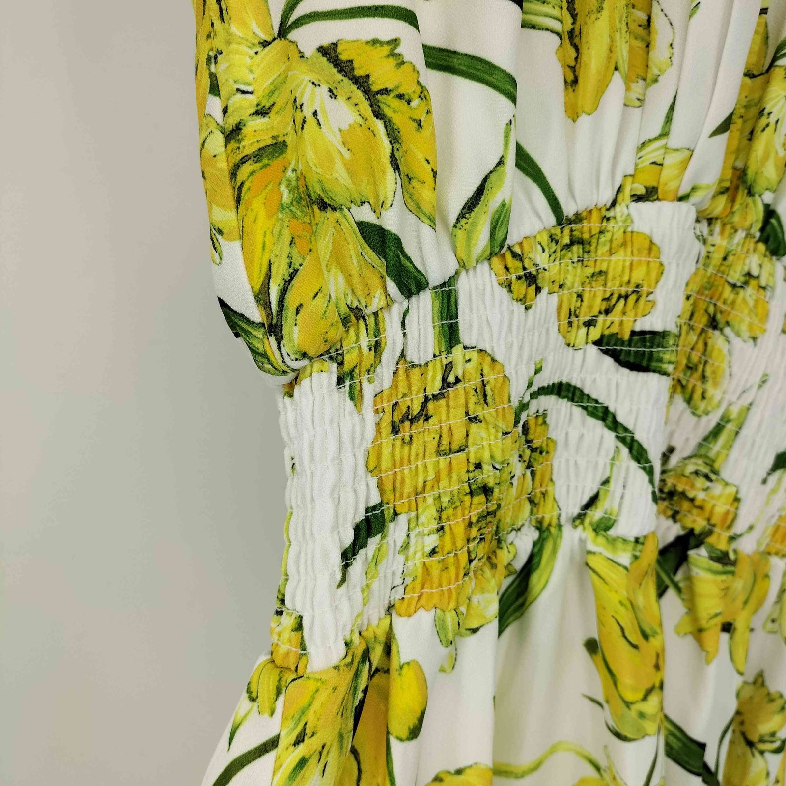 Bloom floral shirring エミリアウィズ　ワンピース エミリアウィズ EMIRIA WIZ Bloom floral shirring レディース M