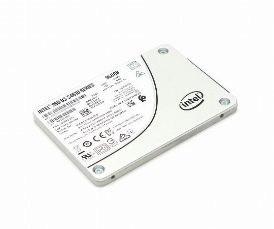 Intel D3-S4610 960GB|2.5インチ|7mm厚|データセンター用SATA SSD Crystal Disk Infoにて正常動作 済