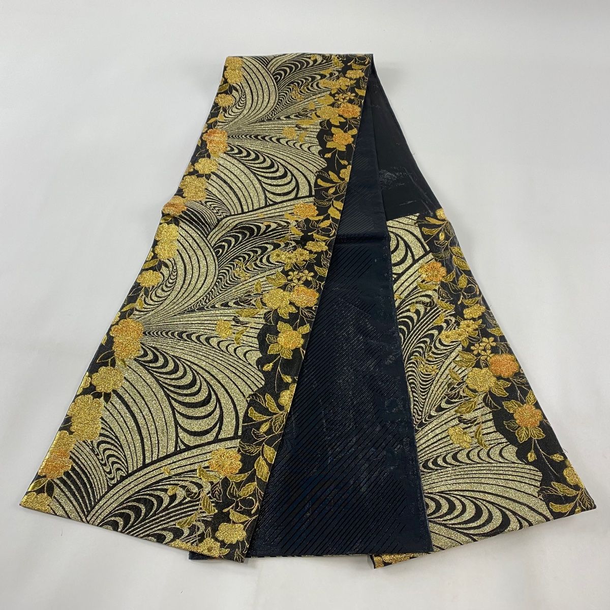 V9371 ●高級 正絹 石榴 六通 袋帯 V3800 ○高級 正絹 六通 袋帯