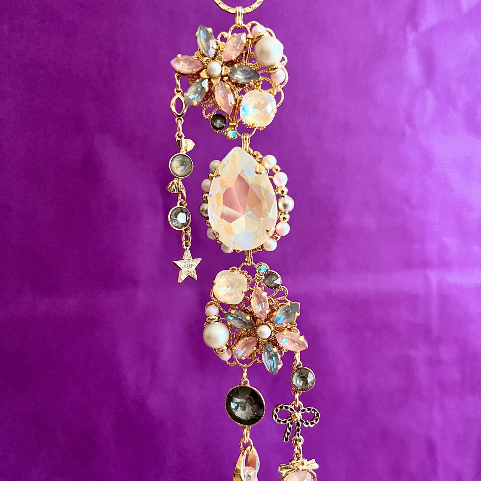 M様オーダー品3点おまとめ】♡スワロフスキーサンキャッチャー