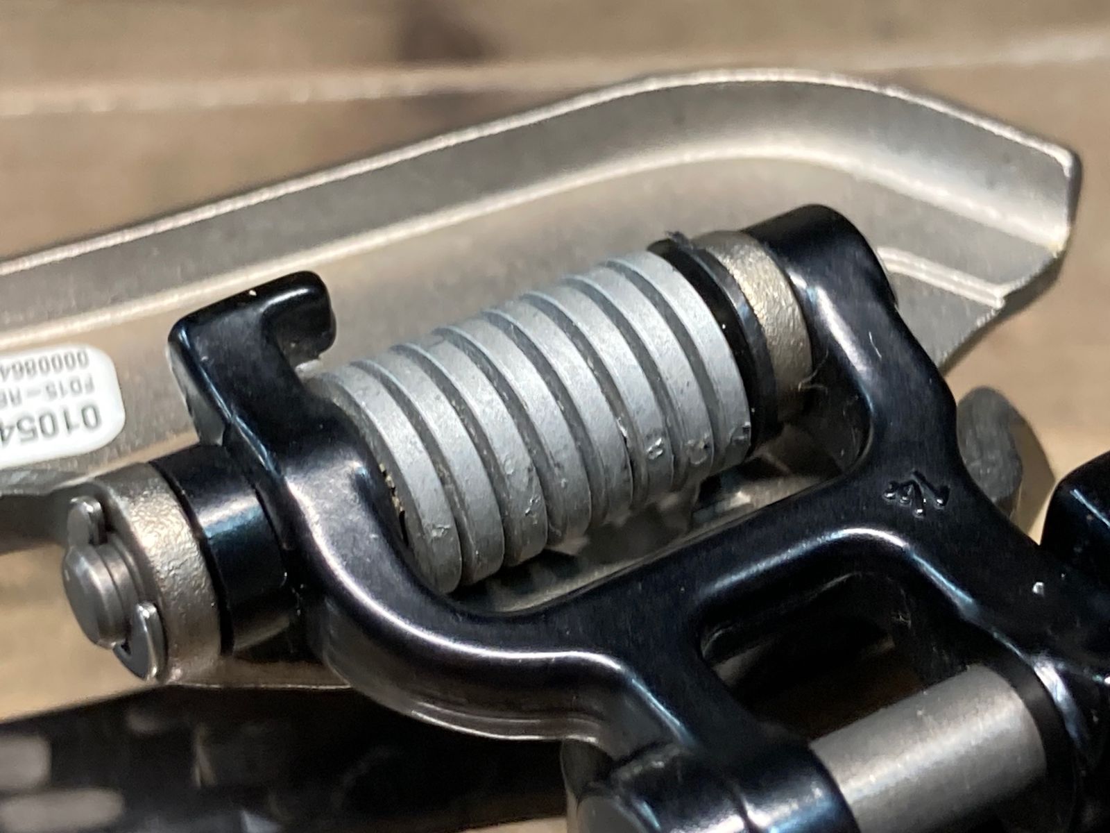 JH064 カンパニョーロ CAMPAGNOLO レコード RECORD FD15-RE28 フロントディレイラー 直付 BRIGHTFACE_UK