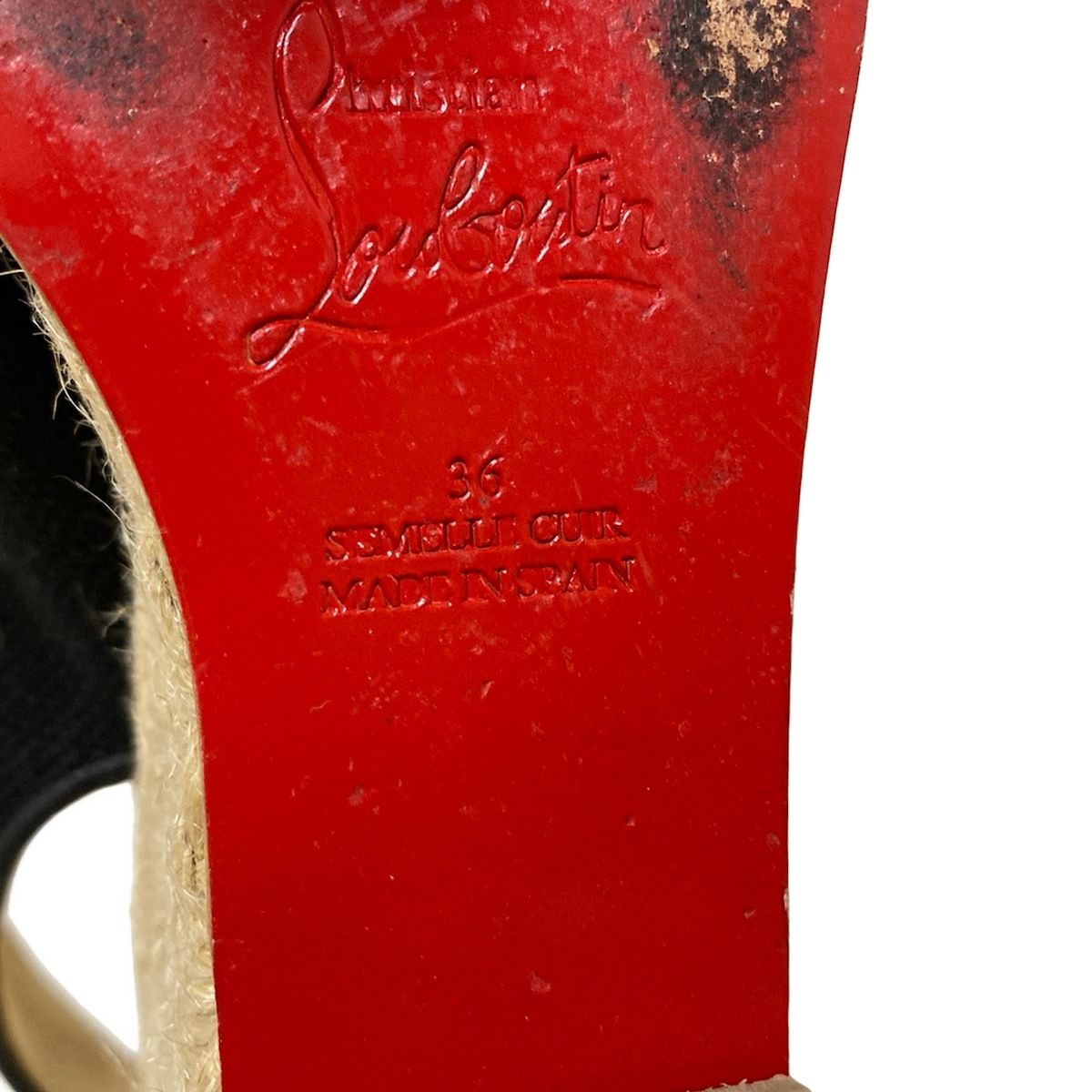 CHRISTIAN LOUBOUTIN(クリスチャンルブタン) サンダル 36