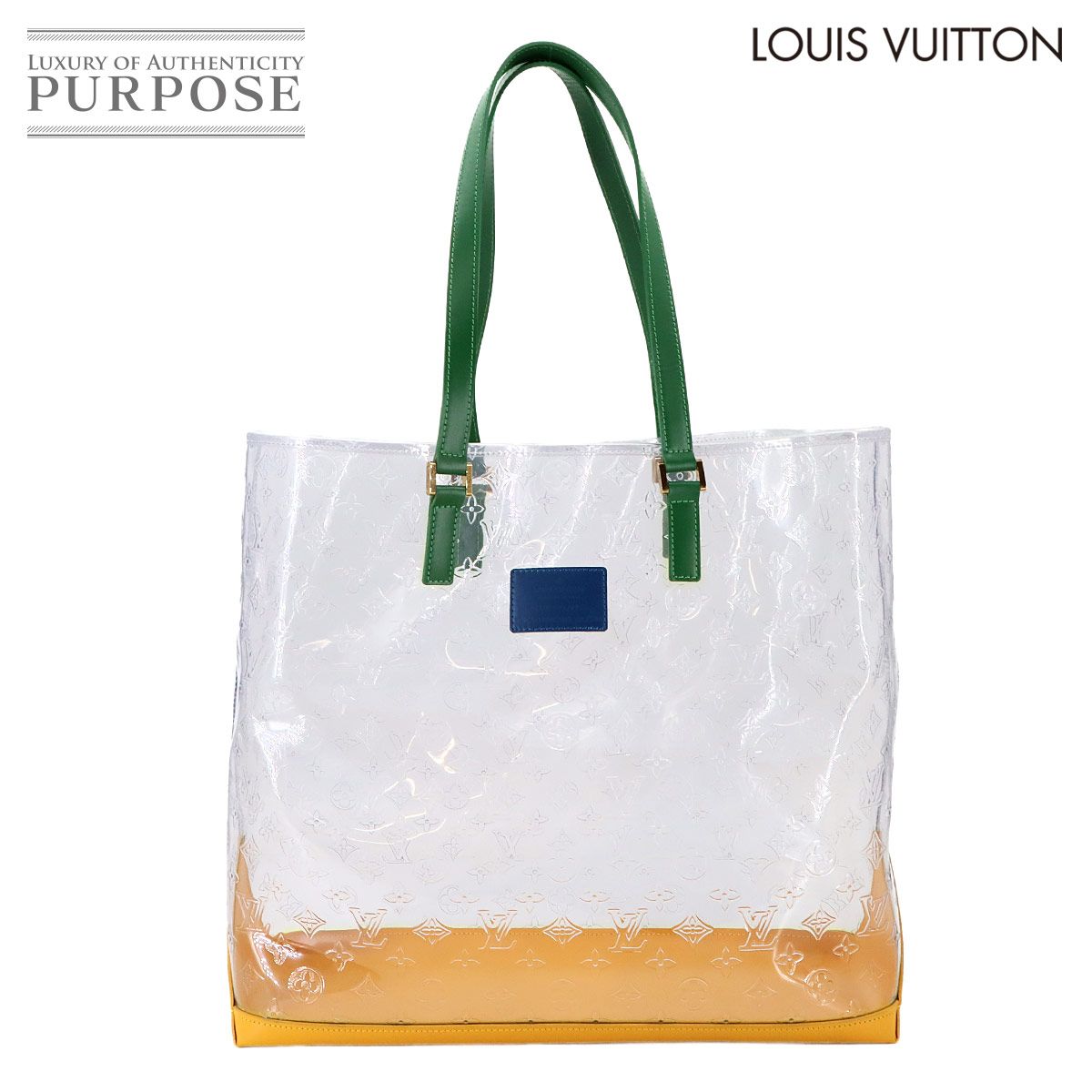 新品同様 ルイ ヴィトン LOUIS VUITTON モノグラム ビニール カバ 