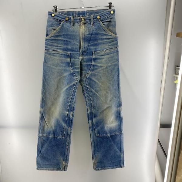 Carhartt 90s ダブルニー ペインターデニム リペアあり インディゴ サイズW33相当 カーハート 24