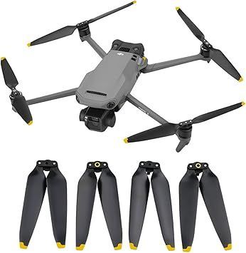 在庫処分】Mavic 3 プロ・プロペラ DJI Mavic 3 Pro/Mavic 3/Mavic 3 Classic/Mavic 3  Cineドローンに対応する低ノイズプロペラ 交換部品ブレード クイックリリースデザイン、2ペア、ゴールド - メルカリ