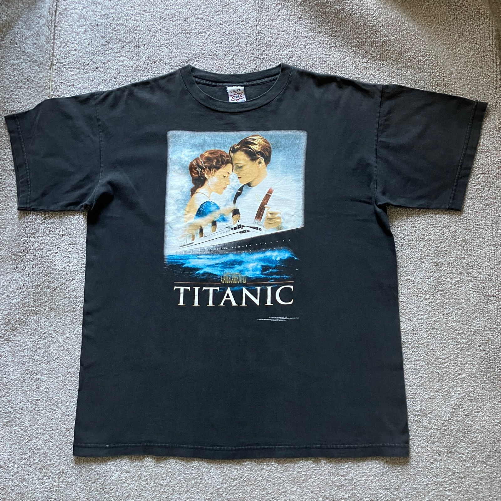 90s Titanic U.S.T`S707 tee 1998 movie タイタニック 映画 ムービー 