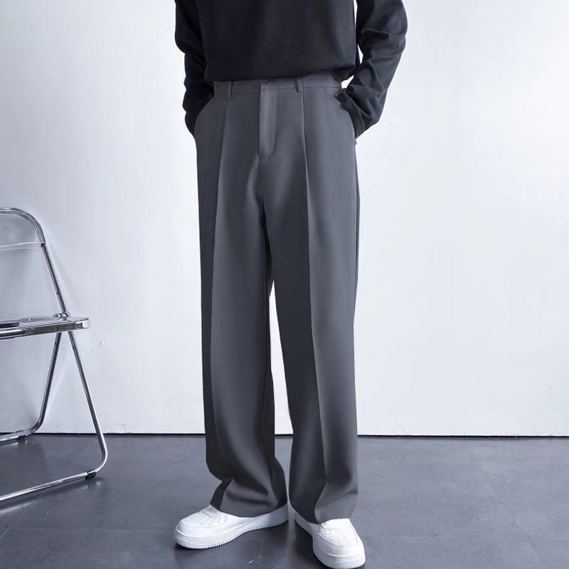 スラックス ワイドパンツ ズボン ワイドスラックス スーツパンツ