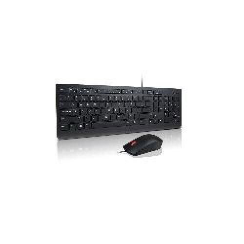 【新品・2営業日で発送】LENOVO レノボ 4X30L79905 エッセンシャル USBキーボード＆マウス - 日本語(4X30L79905)