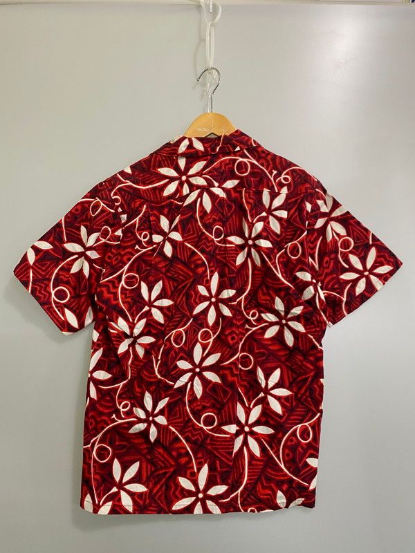 Vintage 1960s Hawaiian Taboo Reef Barkcloth Shirt | 1960s