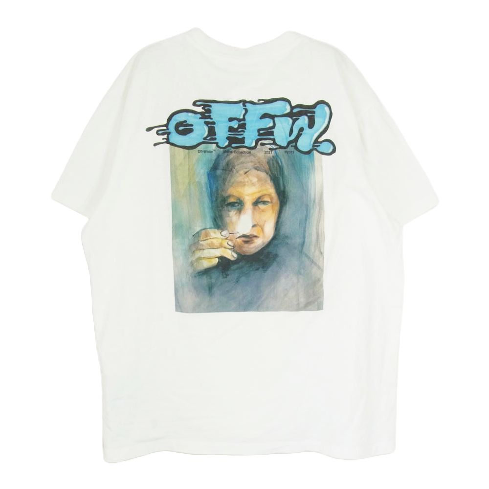 OFF-WHITE オフホワイト OMAA038S21JER013 Liquid Mirko Over Tee 