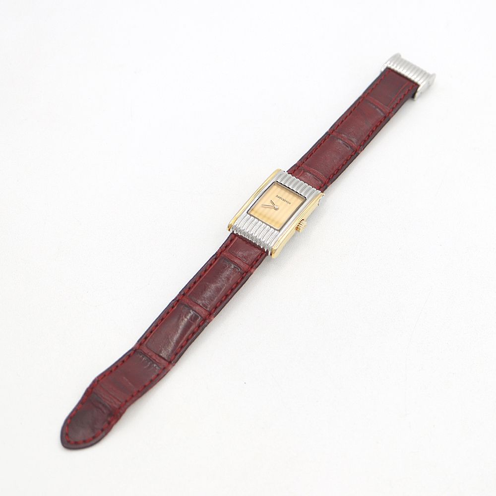 電池交換済 BOUCHERON ブシュロン リフレ シャンパンゴールド YGP  