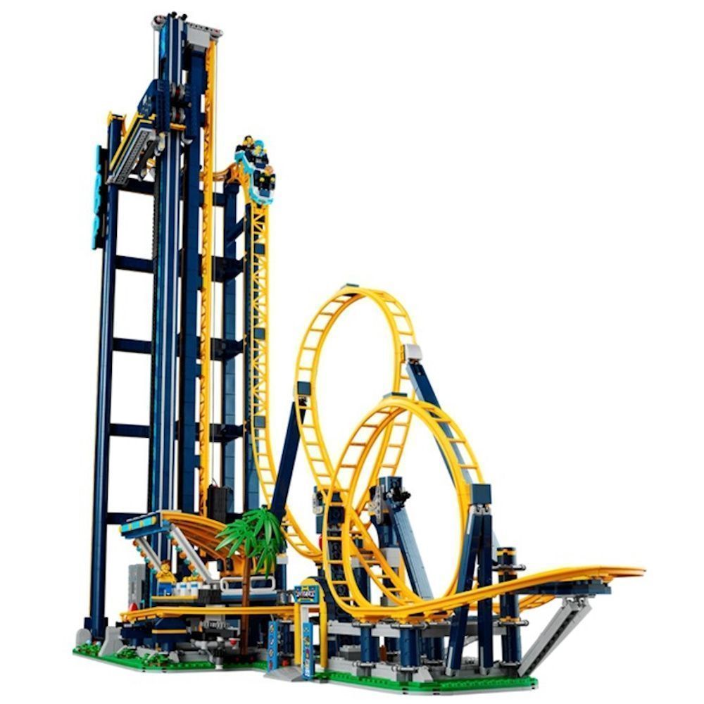 レゴ互換 ブロック 外箱あり Xingao社製 大回転ジェットコースター Loop Coaster 10303 3758ピース インテリア レゴ互換品 lego レゴ互換 レゴブロック