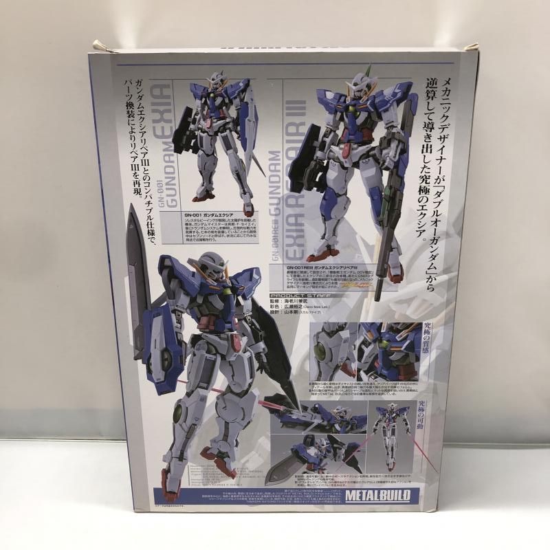 中古】バンダイ METAL BUILD ガンダムエクシア＆エクシアリペアIII 機動戦士ガンダム00 ダブルオー 箱傷み有り[15] -  売り出しクリアランス